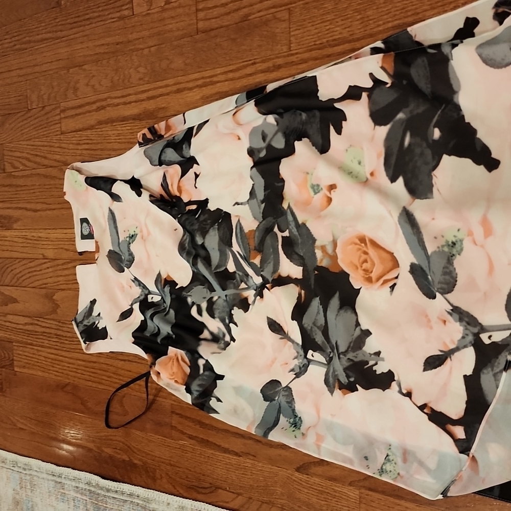 Floral midi dress